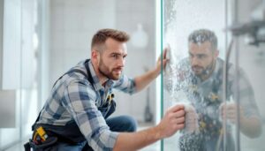 Un idraulico rivela come eliminare il calcare incrostato dal box doccia